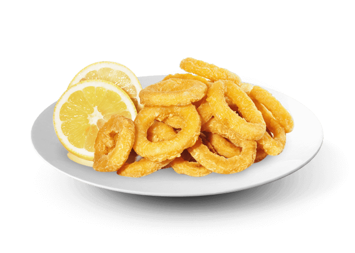 10 CRISPY ONION RINGS